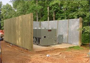 Outdoor Sound Enclosure with Sound Curtains
