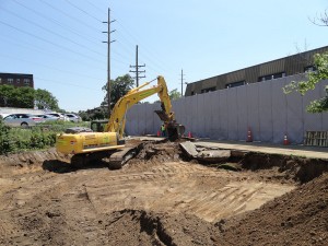 Outdoor Construction Sound Barrier