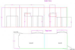 Plastic Grinder Room Diagram