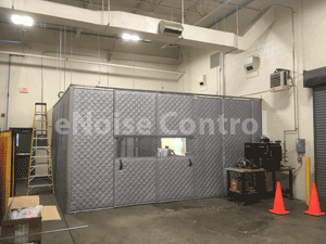 machine shop noise control enclosure