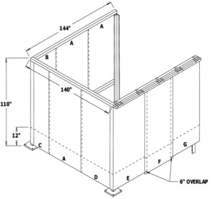 Outdoor Sound Curtain Wall