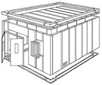 Tongue and Groove Sound Enclosure Drawing