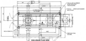 Deep Well Pump Enclosure Drawing