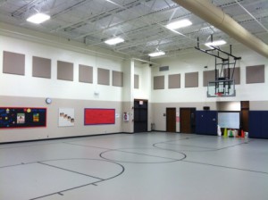 school gym after 2