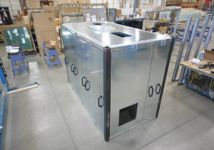 enclosure with ventilation