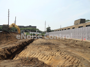 Construction Site Sound Barrier Fence