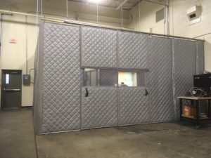 In-Plant Enclosure for Noise Control