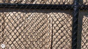 Sound Blanket on Fence