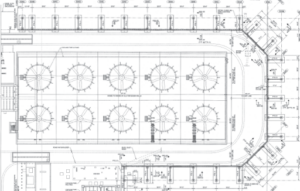 Cooling Tower Sound Wall Diagram