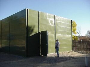 Outdoor Compressor Sound Walls